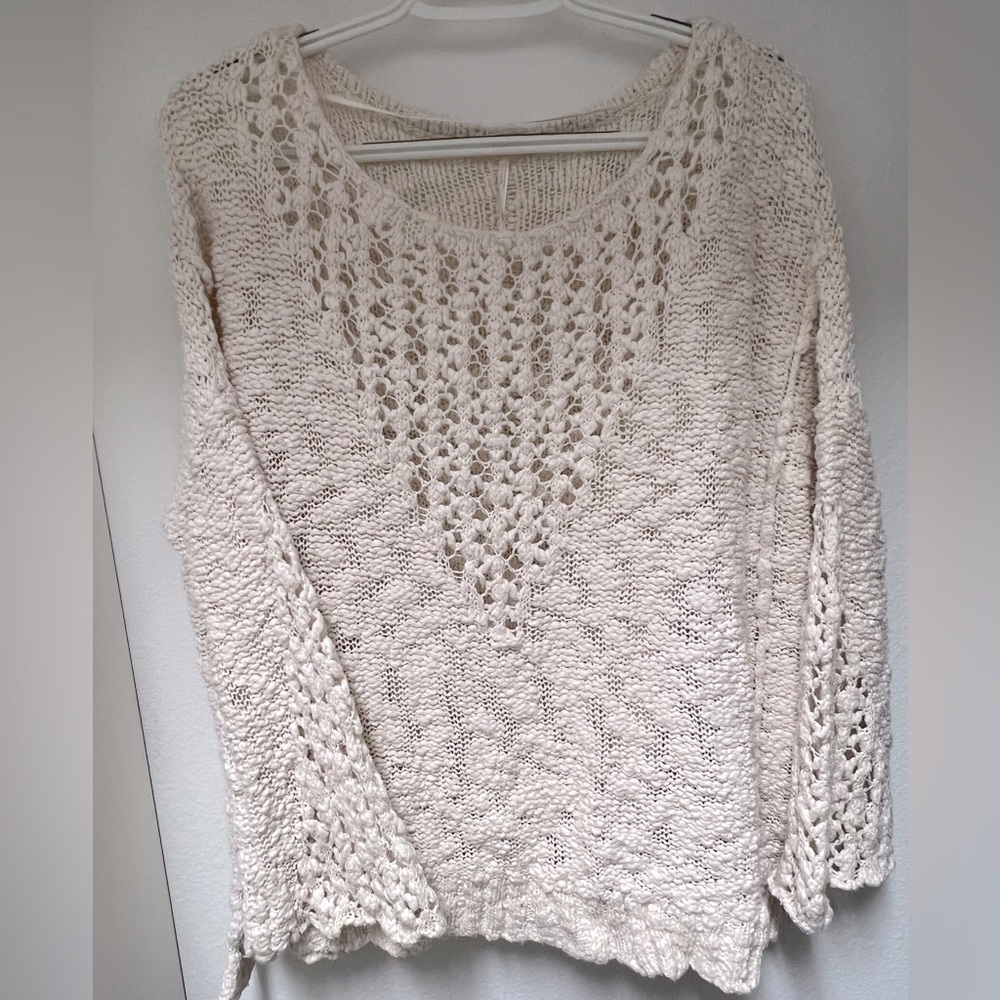 Free People knit sweater